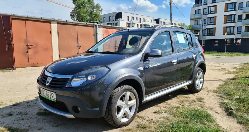 mazowieckie Dacia Sandero cena 21900 przebieg: 162784, rok produkcji 2010 z Wielichowo